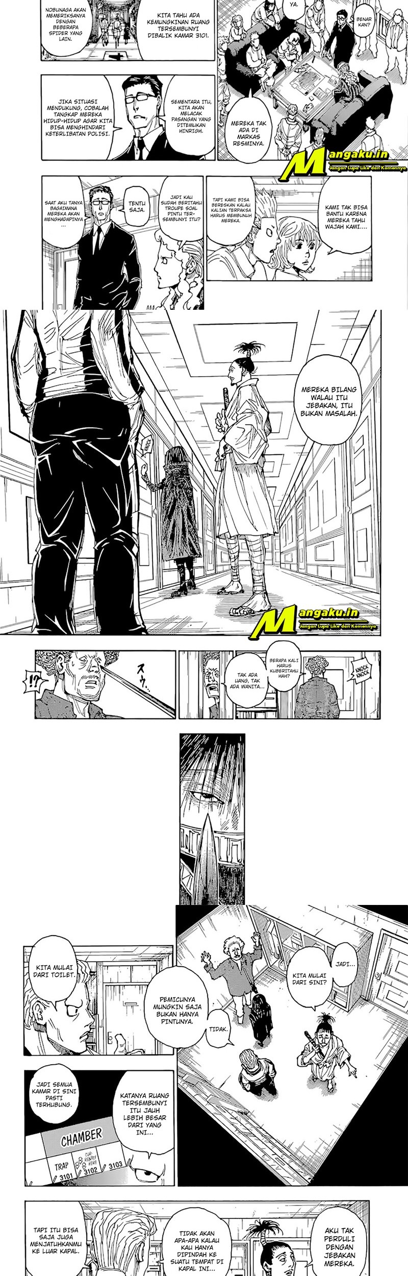 Baca Hunter x Hunter Chapter 395 Gambar 2