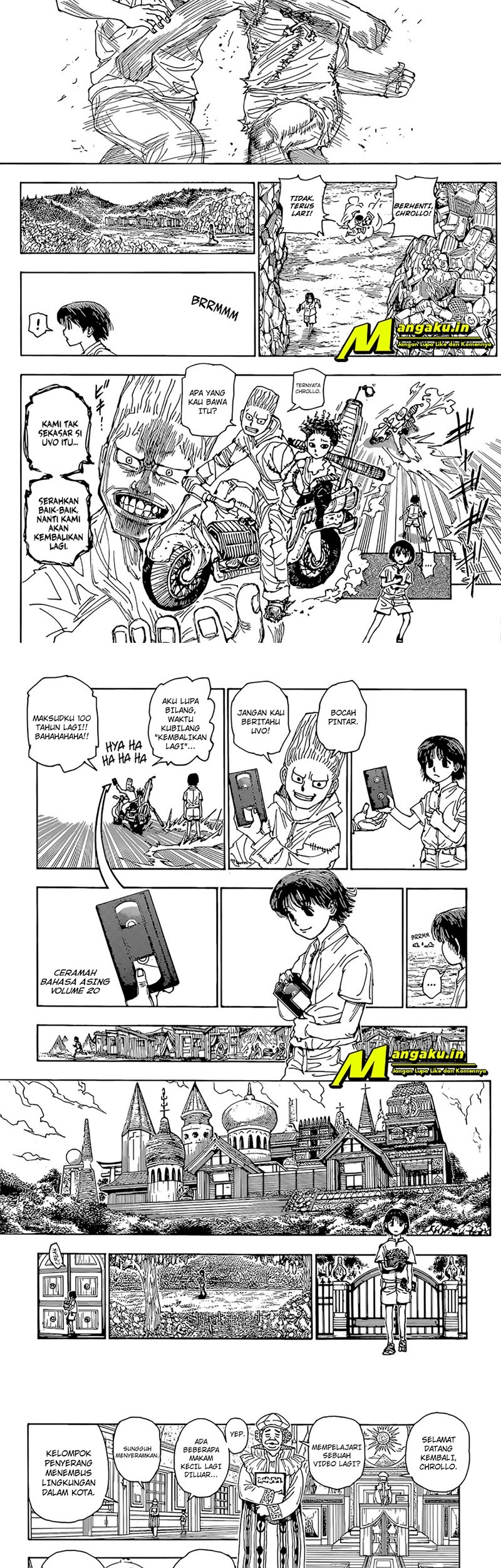 Hunter x Hunter Chapter 395 Gambar 7