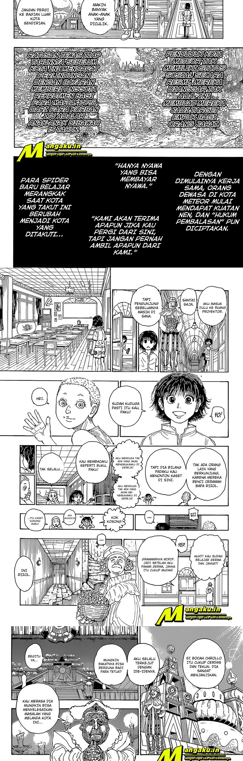Hunter x Hunter Chapter 395 Gambar 8