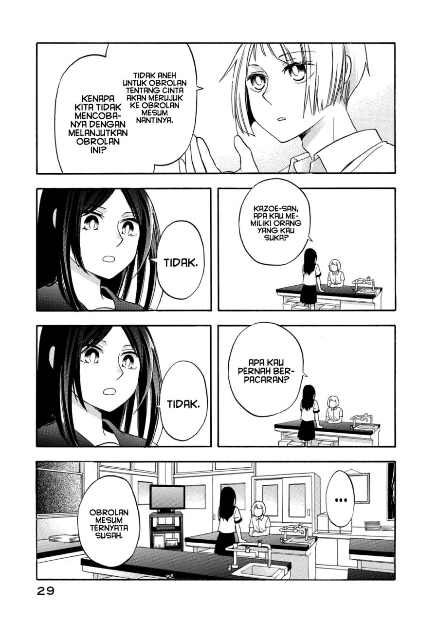 Hanazono and Kazoe’s Bizzare After School Rendezvous Chapter 10 Gambar 10