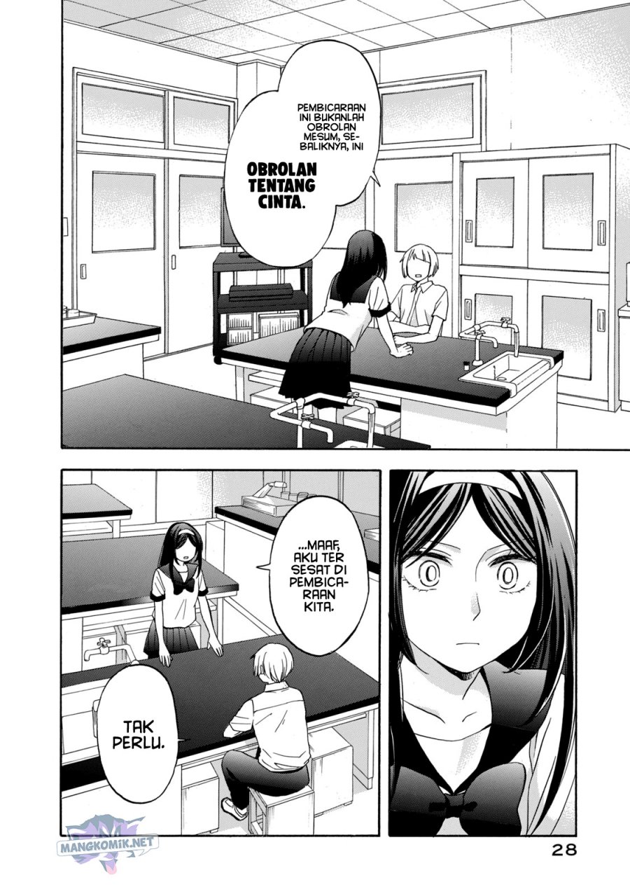 Hanazono and Kazoe’s Bizzare After School Rendezvous Chapter 10 Gambar 9
