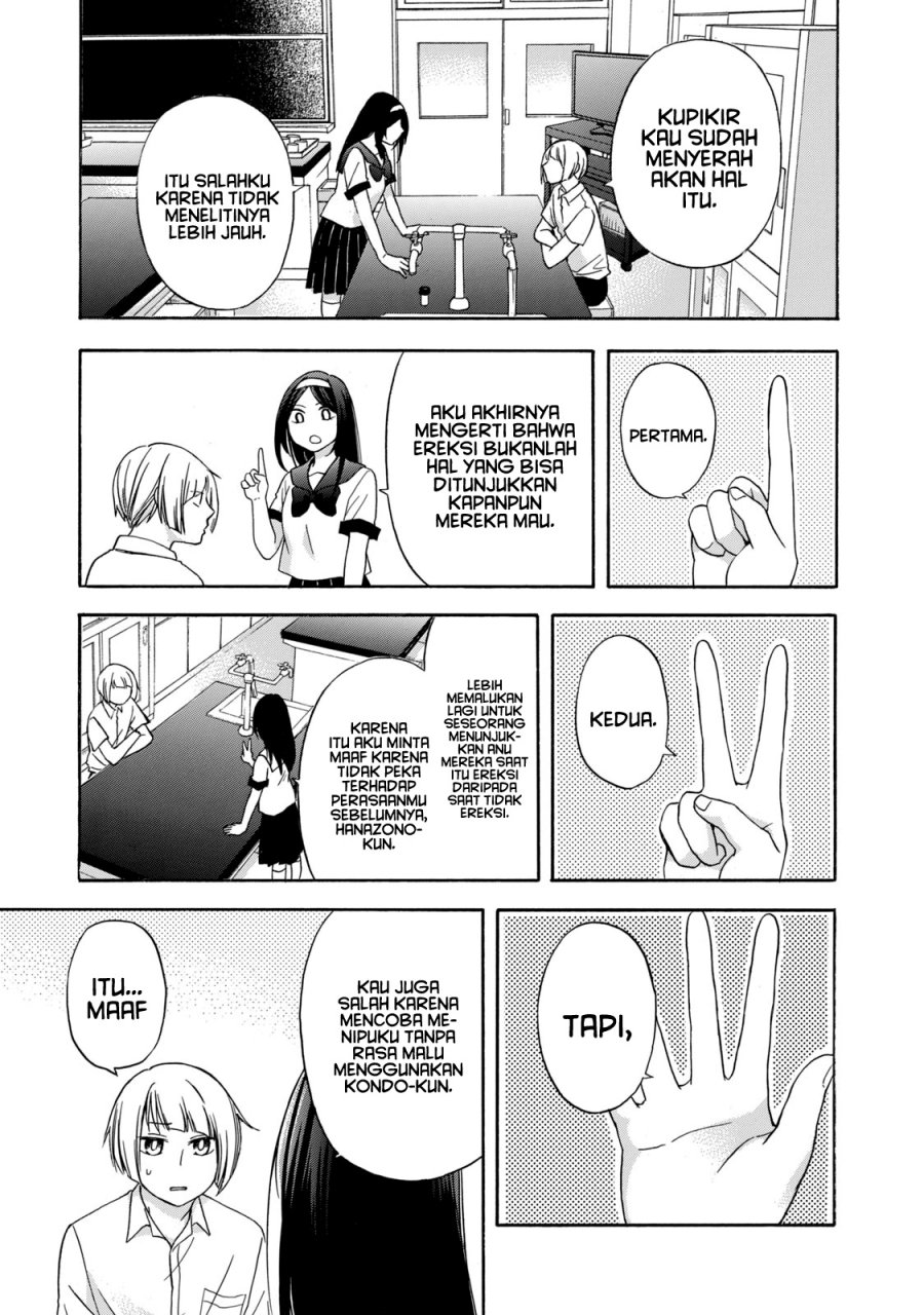 Hanazono and Kazoe’s Bizzare After School Rendezvous Chapter 09 Gambar 4