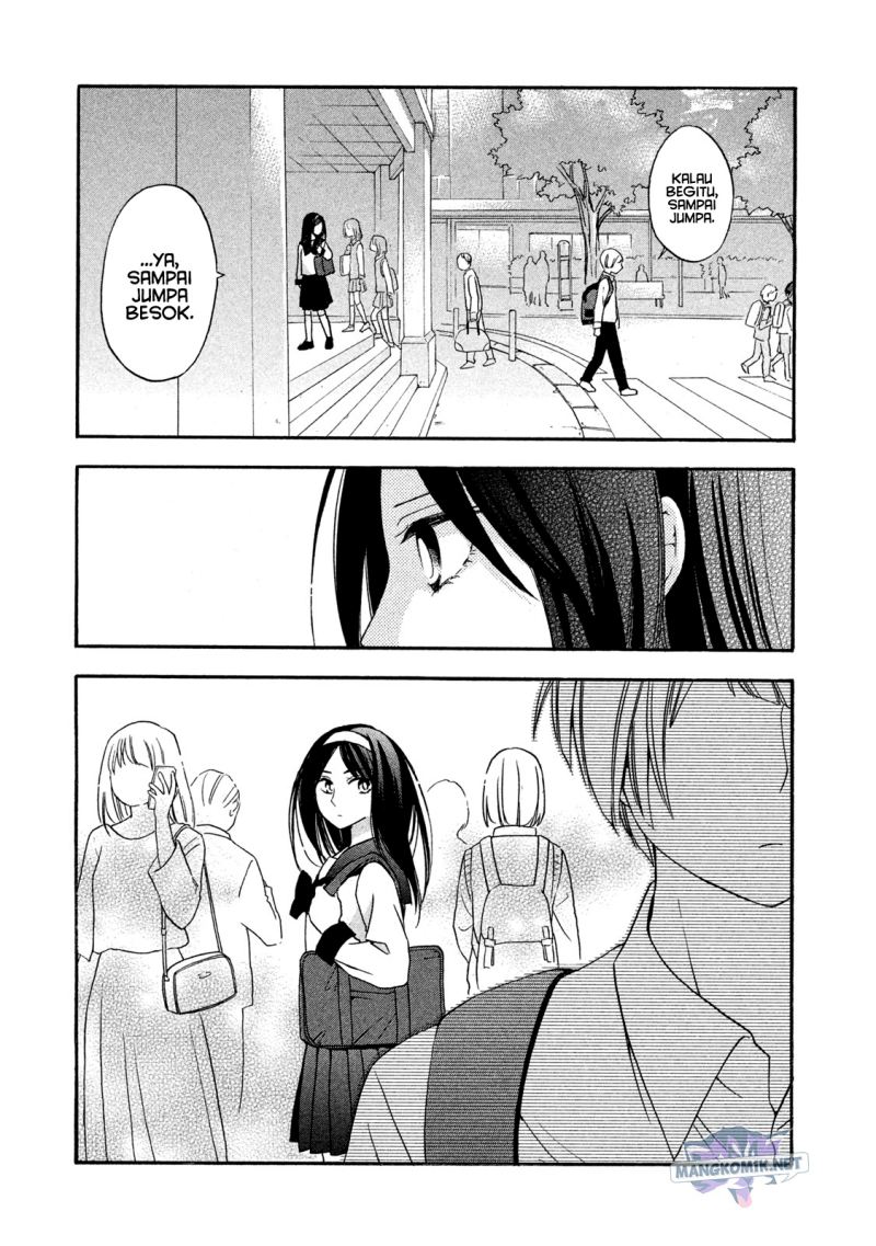 Hanazono and Kazoe’s Bizzare After School Rendezvous Chapter 08 Gambar 16