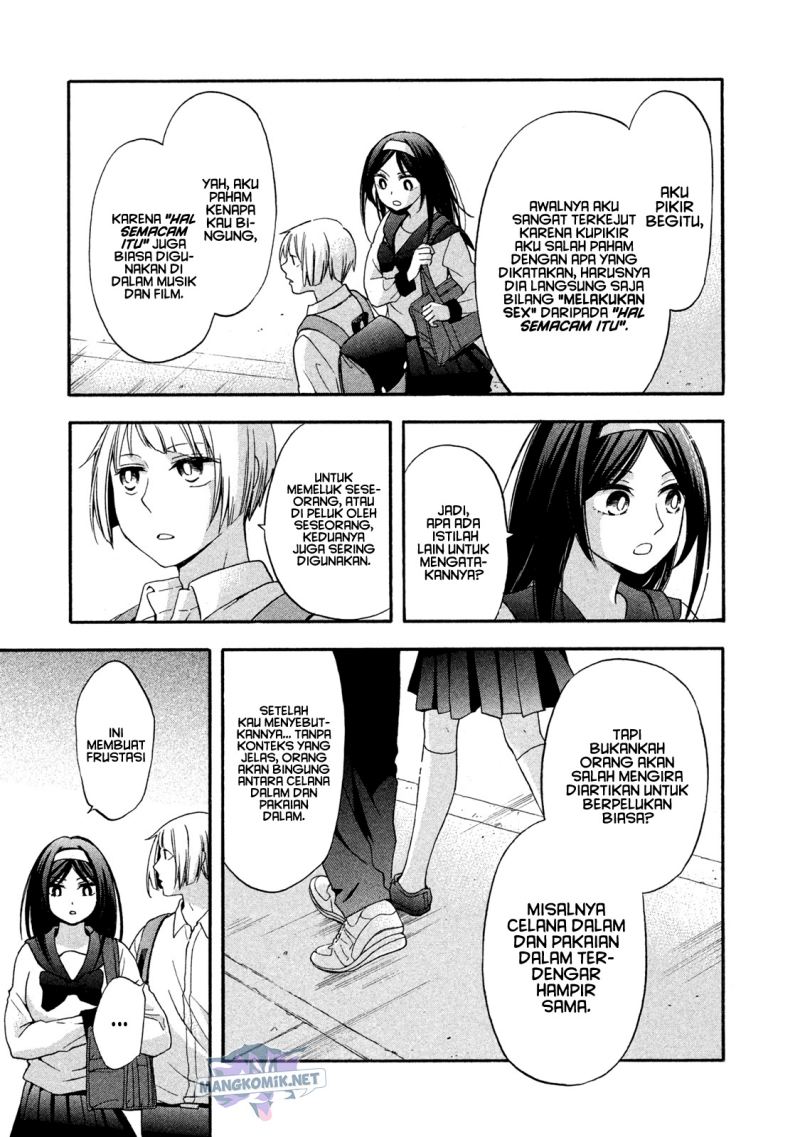 Hanazono and Kazoe’s Bizzare After School Rendezvous Chapter 08 Gambar 6