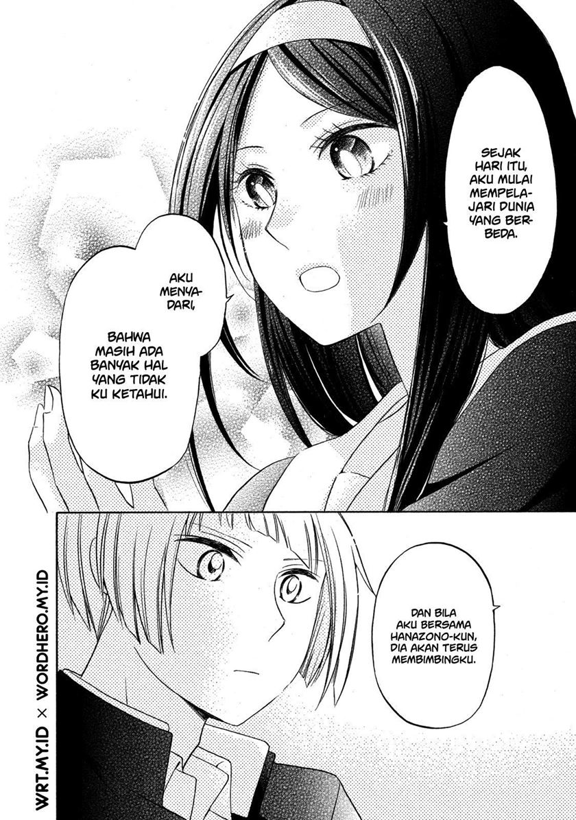 Hanazono and Kazoe’s Bizzare After School Rendezvous Chapter 04 Gambar 19