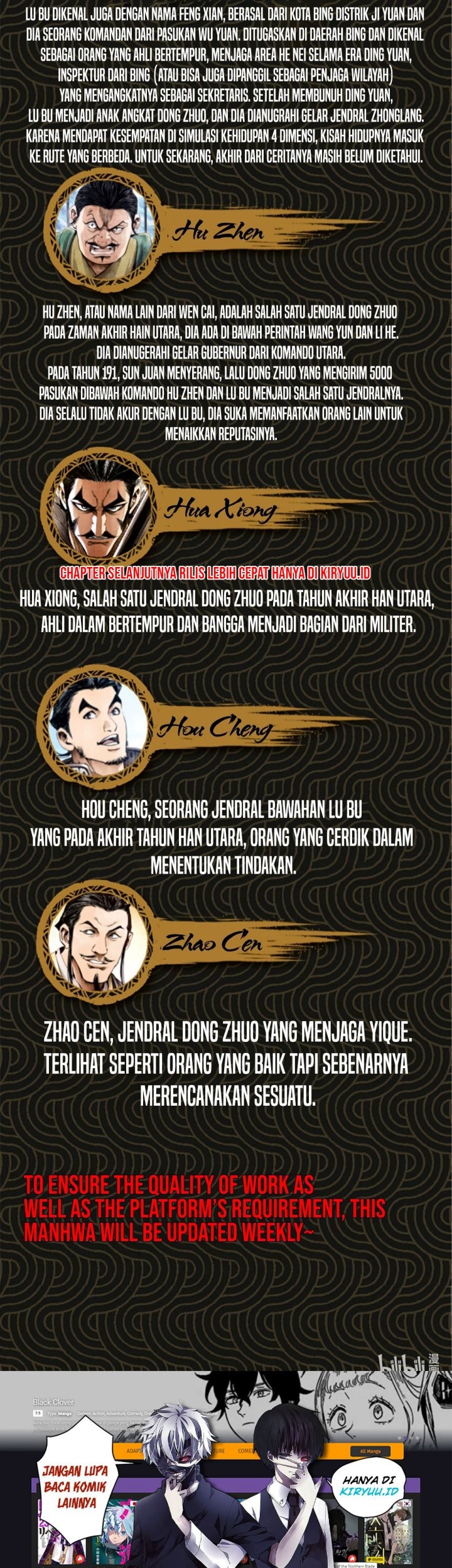 Lu Bu’s Life Simulator Chapter 06 Gambar 29