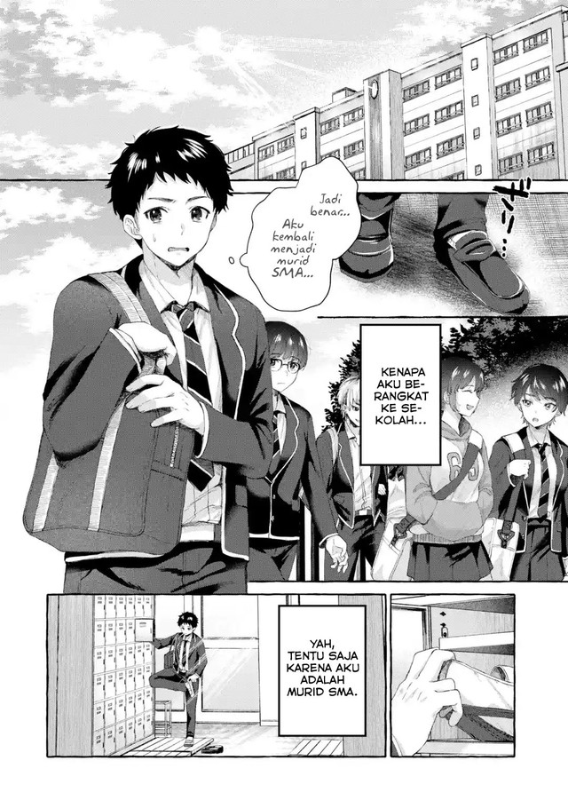 Kibishii Onna Joushi ga Koukousei ni Modottara Ore ni Dere Dere suru Riyuu Chapter 01.3 Gambar 6
