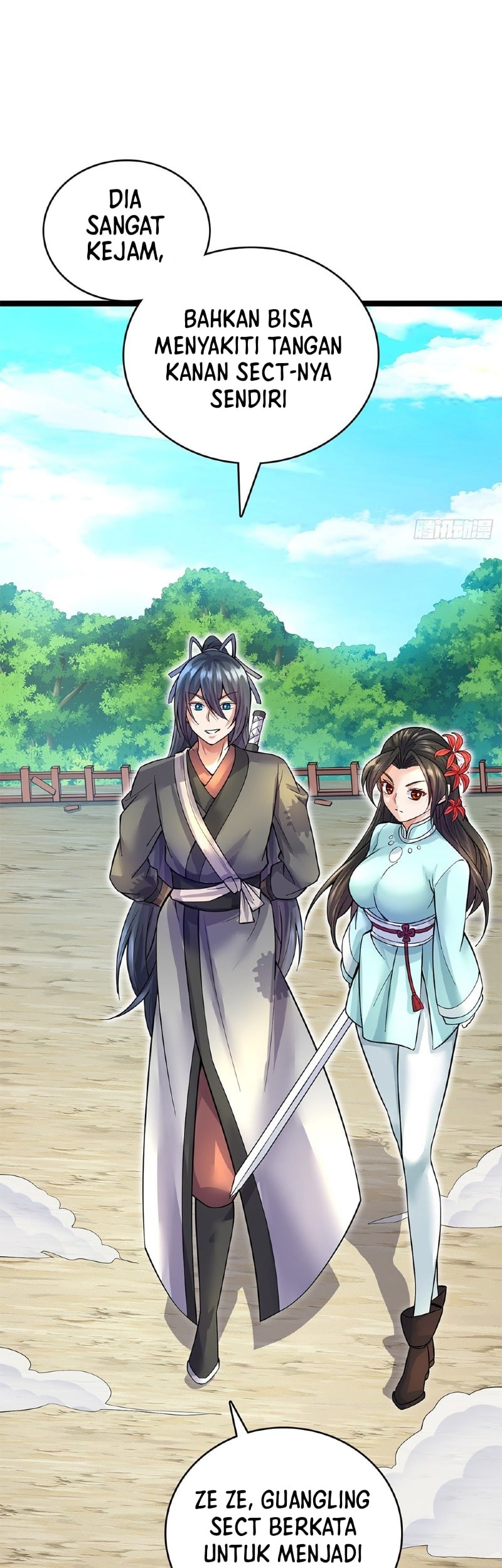 With a Sword Domain, I Can Become the Sword Saint Chapter 25 Gambar 21