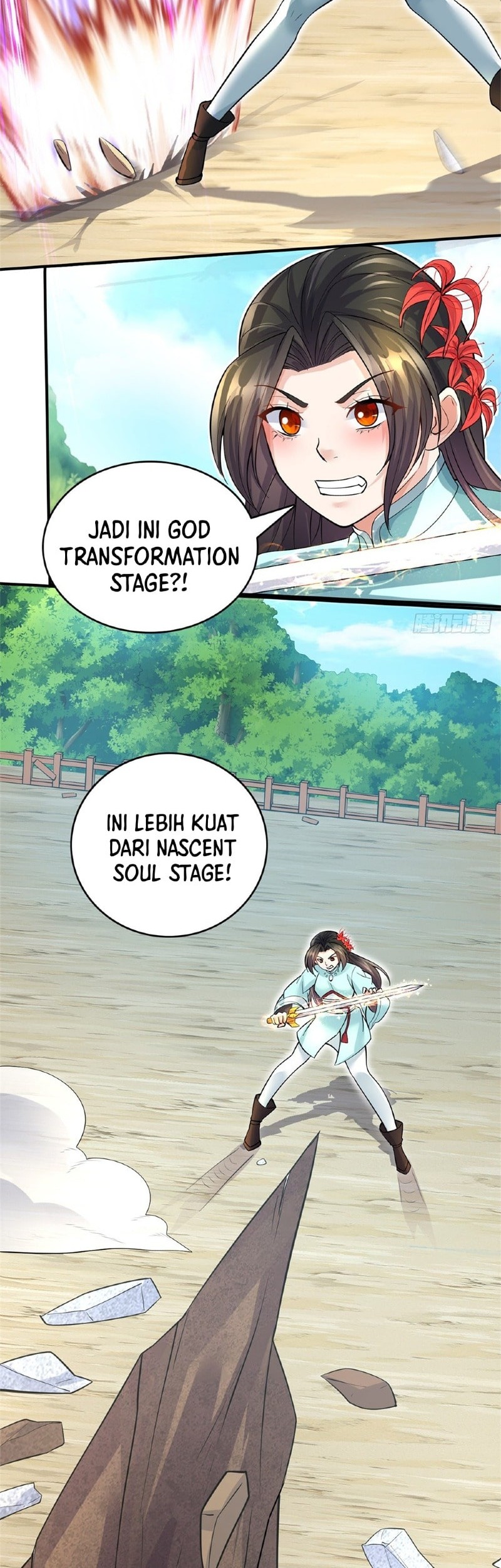 With a Sword Domain, I Can Become the Sword Saint Chapter 24 Gambar 27