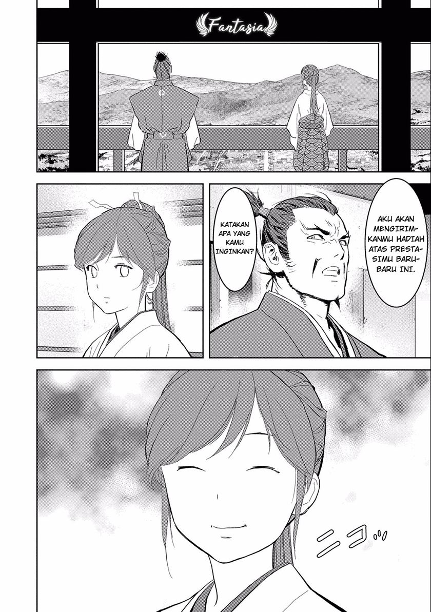 Sengoku Komachi Kuroutan: Noukou Giga Chapter 05 Gambar 34