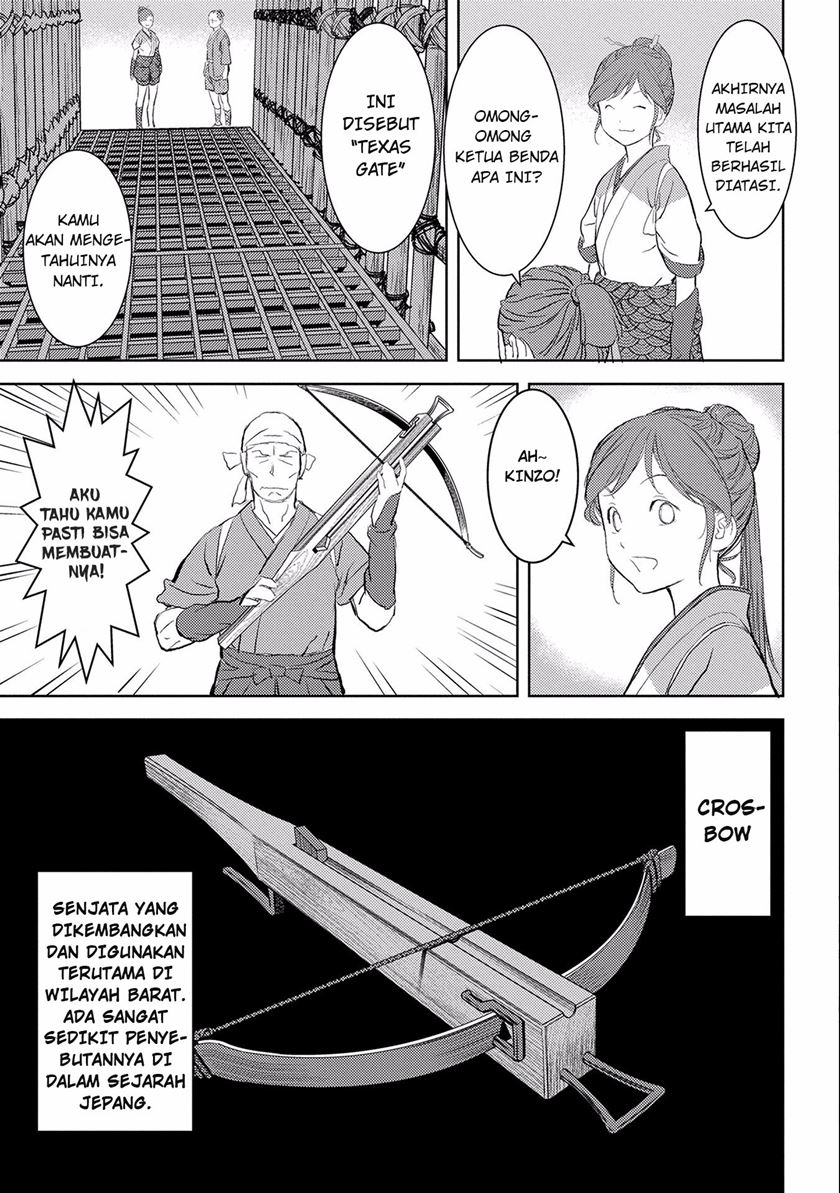 Sengoku Komachi Kuroutan: Noukou Giga Chapter 03 Gambar 31