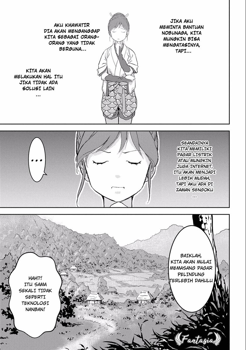 Sengoku Komachi Kuroutan: Noukou Giga Chapter 03 Gambar 9