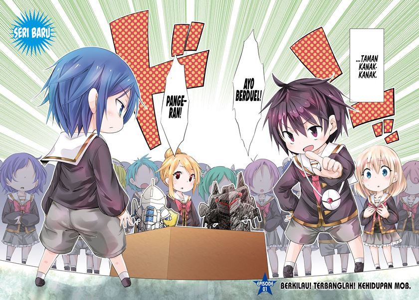The World of Otome Games Kindergarten is Tough for Mobs Chapter 01 Gambar 3