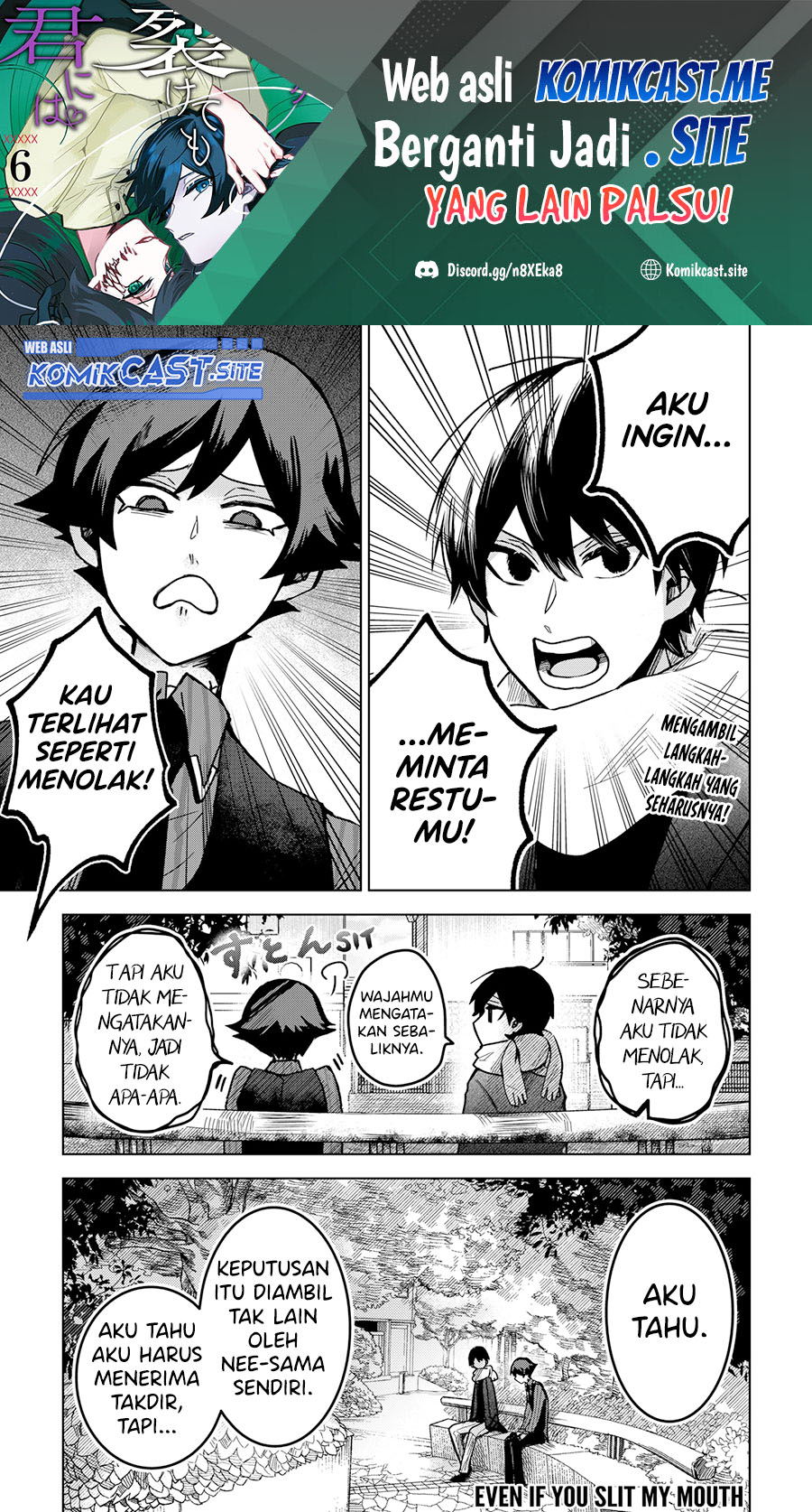 Baca  Kuchi ga Saketemo Kimi ni wa Chapter 50 Gambar 2