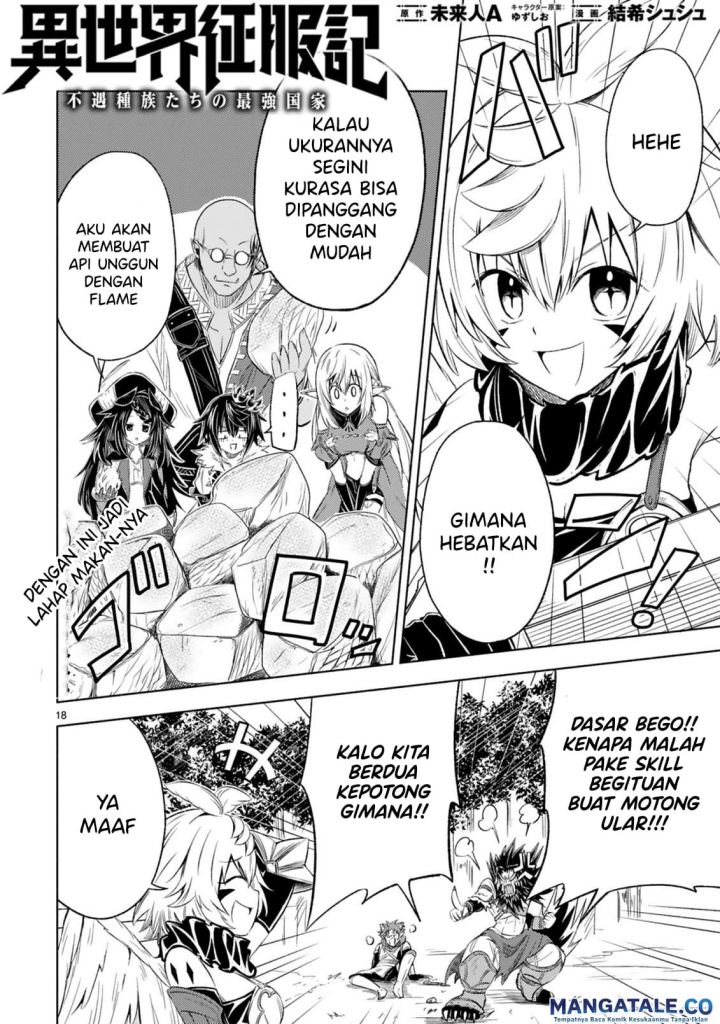 Baca Isekai Seifukuki – Fuguu Shuzoku-tachi no Saikyou Kokka Chapter 03.2 Gambar 2