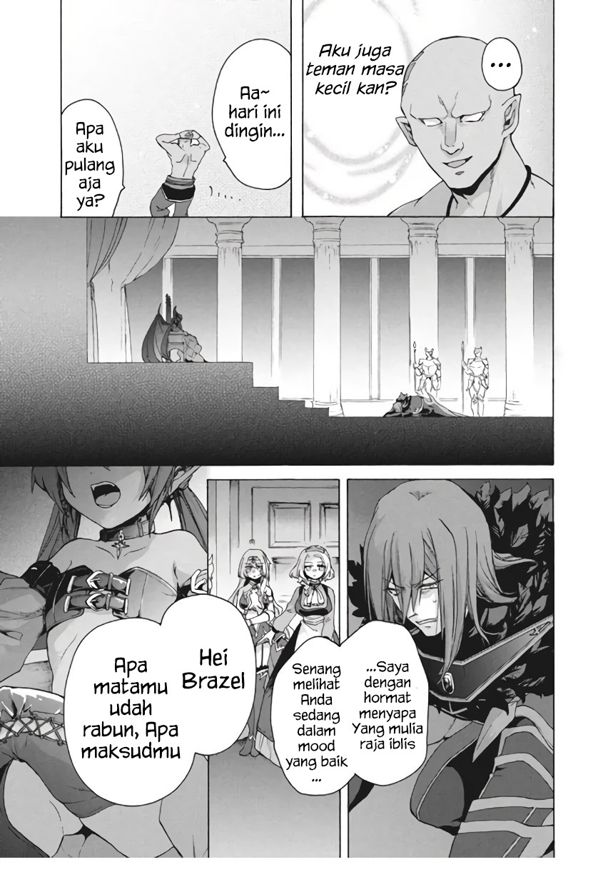 “Kukuku… He is the weakest of the Four Heavenly Monarchs.” I was dismissed from my job but somehow I became the master of a hero and a holy maiden. Chapter 10.1 Gambar 6