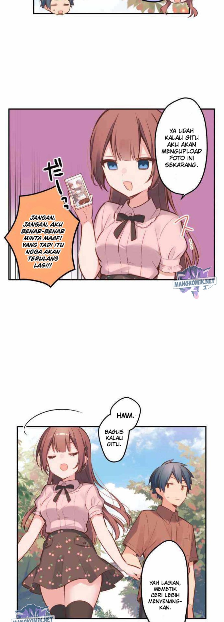 Waka-chan Is Flirty Again Chapter 06 Gambar 18