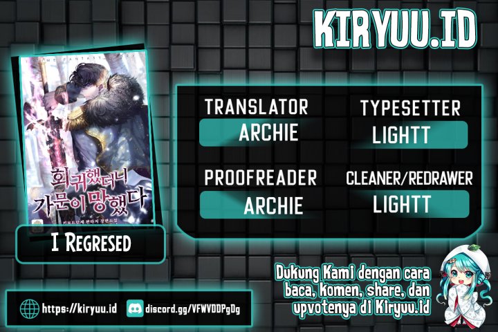 Baca Komik I Regressed to My Ruined Family Chapter 02 Gambar 1