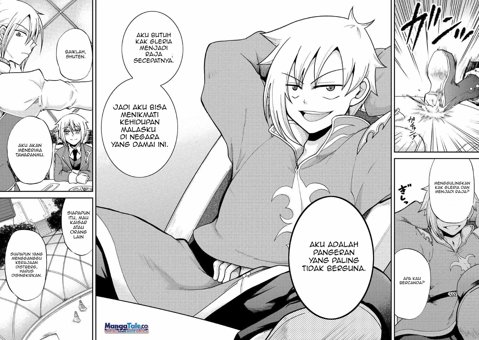 Zensei wa Ken Mikado. Konjou Kuzu Ouji Chapter 27 Gambar 31