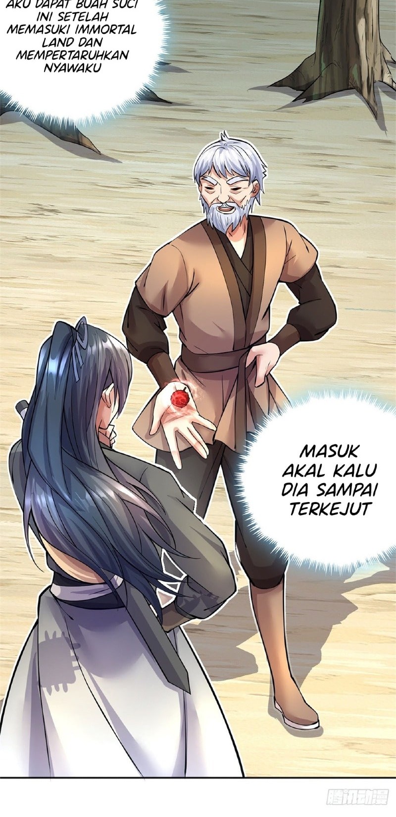 With a Sword Domain, I Can Become the Sword Saint Chapter 28 Gambar 28