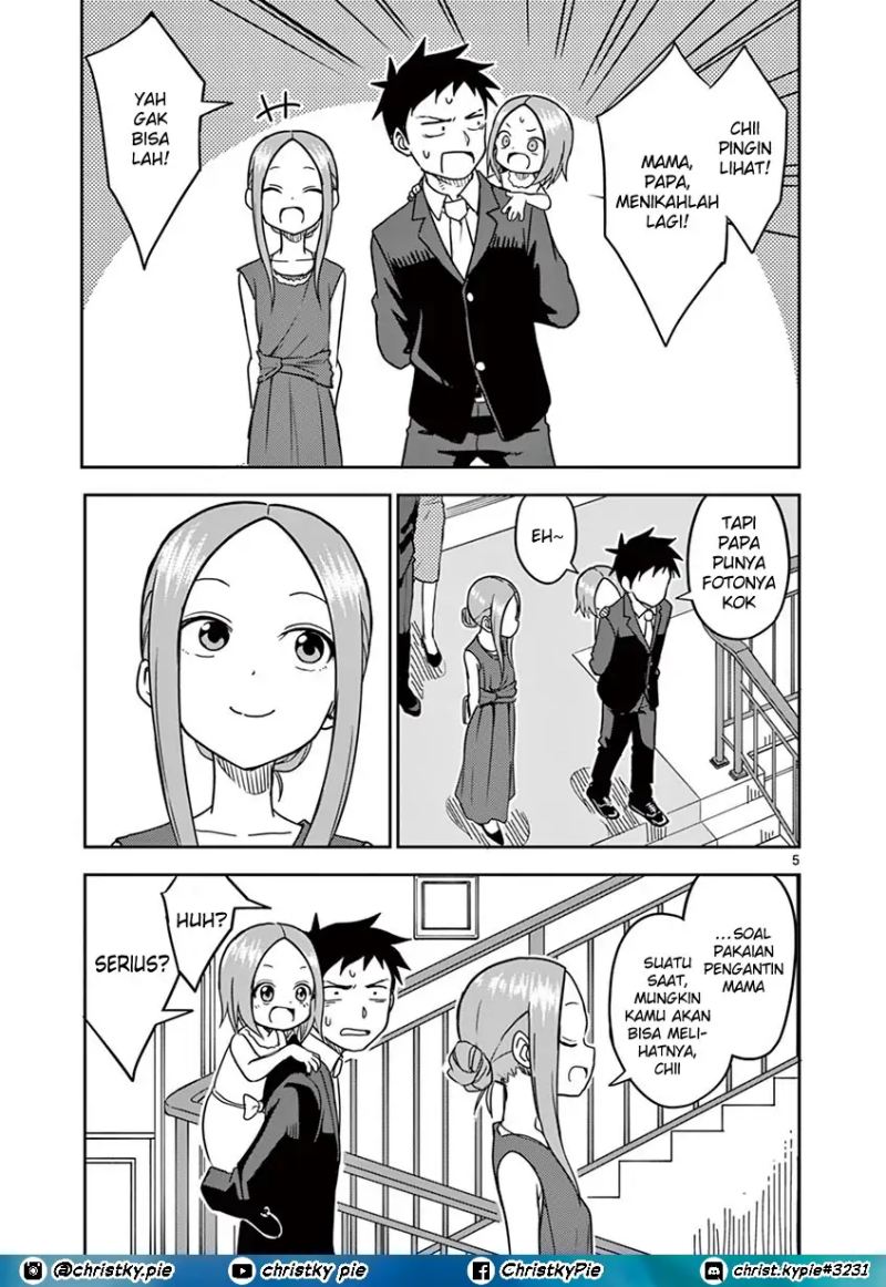 Karakai Jouzu no (Moto) Takagi-san Chapter 140 Gambar 5