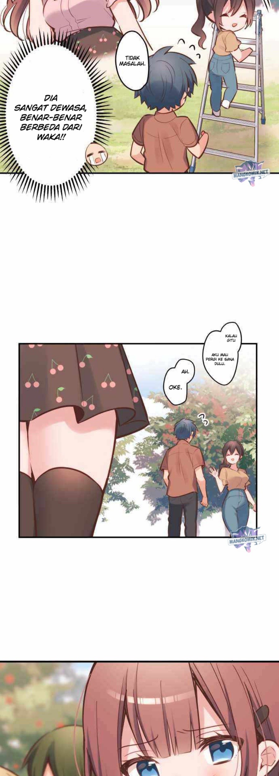 Waka-chan Is Flirty Again Chapter 07 Gambar 12