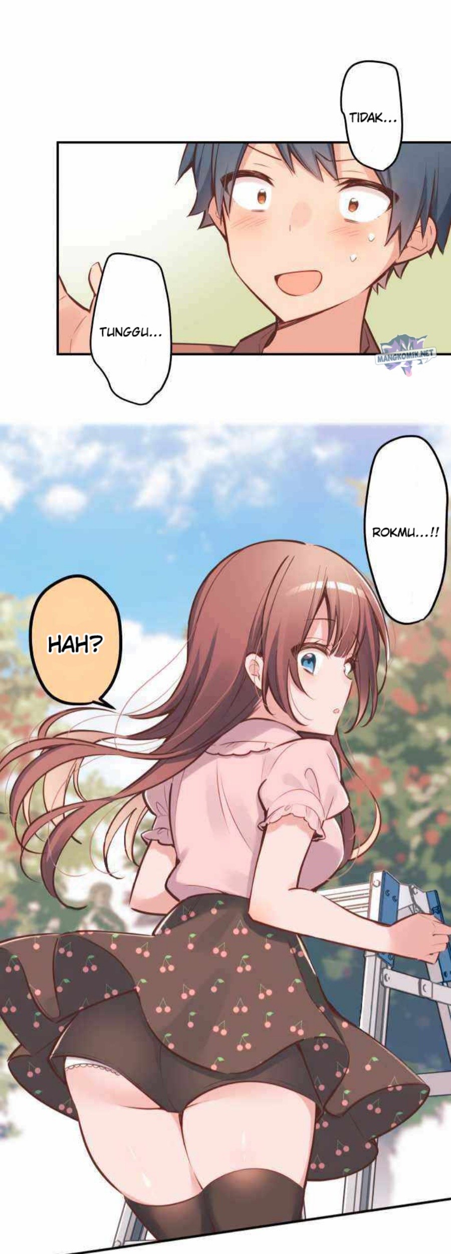 Waka-chan Is Flirty Again Chapter 07 Gambar 26