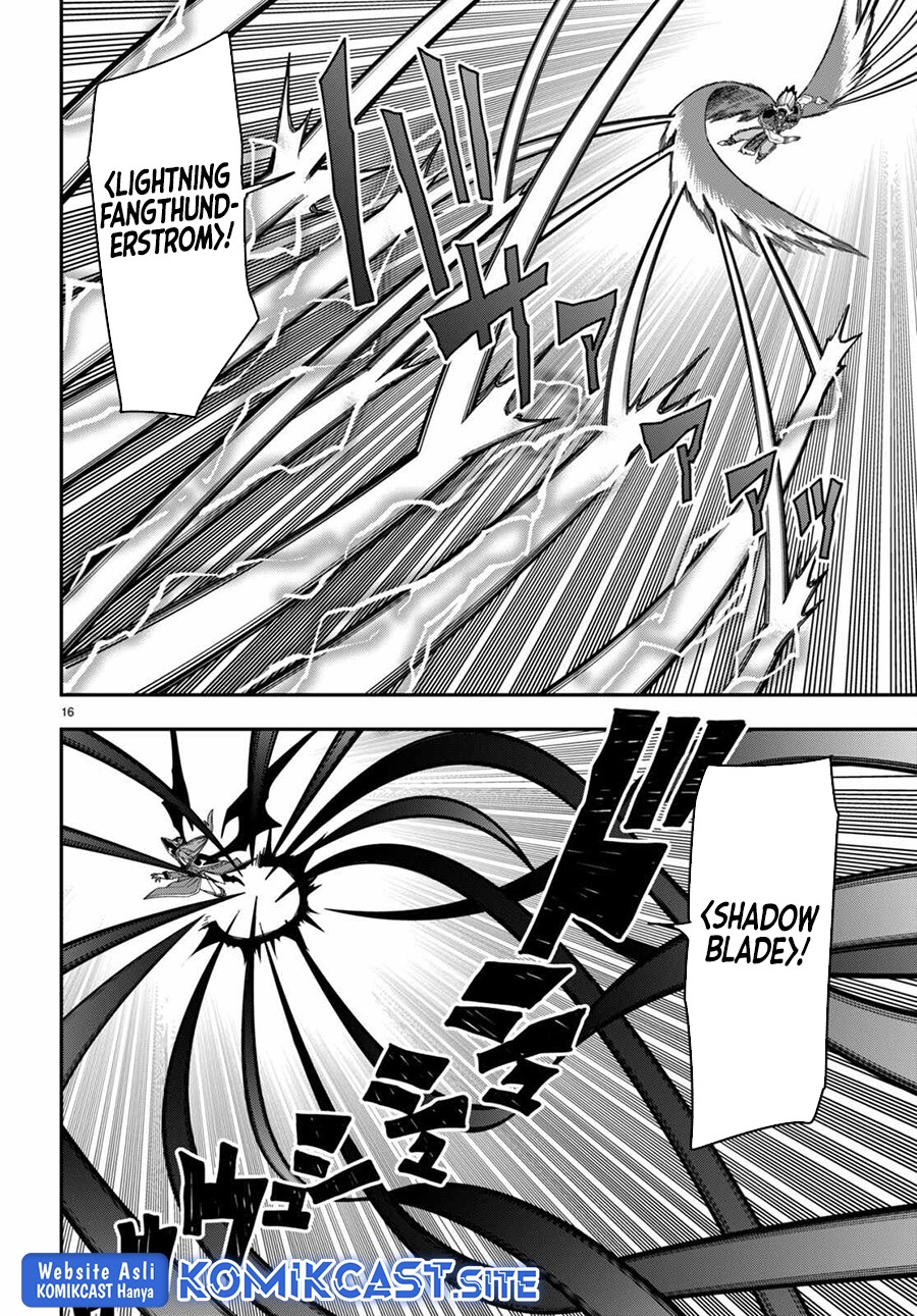 Konjiki no Moji Tsukai: Yuusha Yonin ni Makikomareta Unique Cheat Chapter 87 Gambar 17