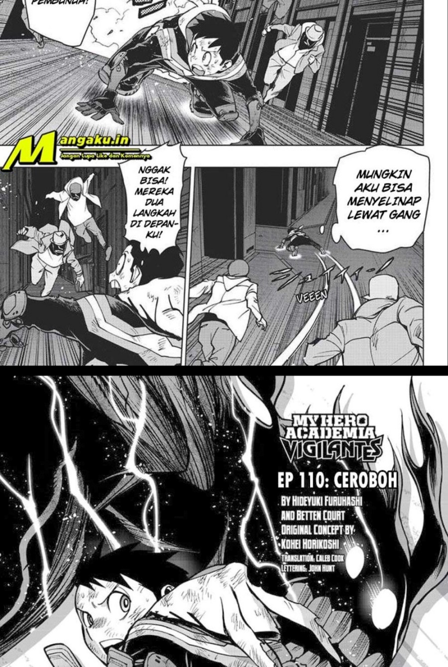 Baca Manga Vigilante: Boku no Hero Academia Illegal Chapter 110 Gambar 2