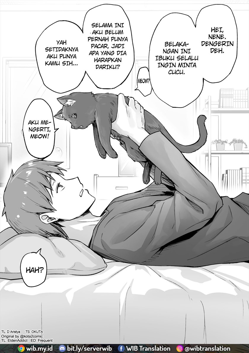 Baca Komik The Yandere Pet Cat is Overly Domineering Chapter 00.1 Gambar 1