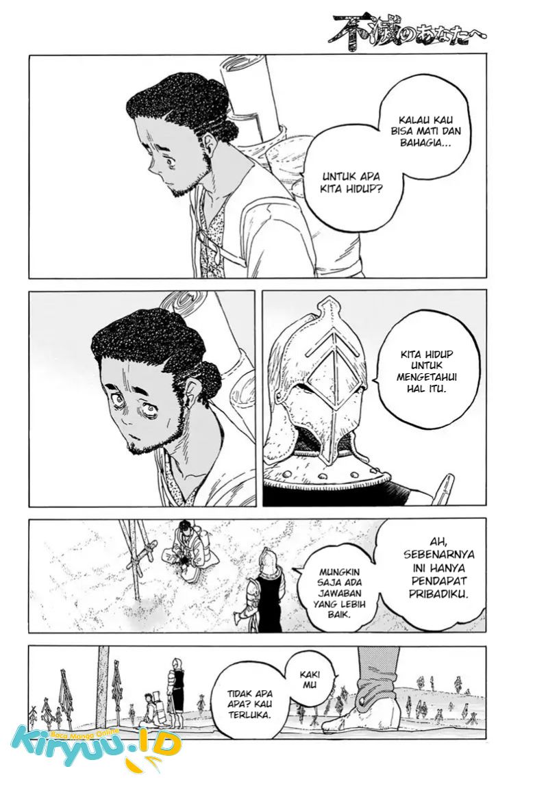Fumetsu no Anata e Chapter 80 Gambar 9