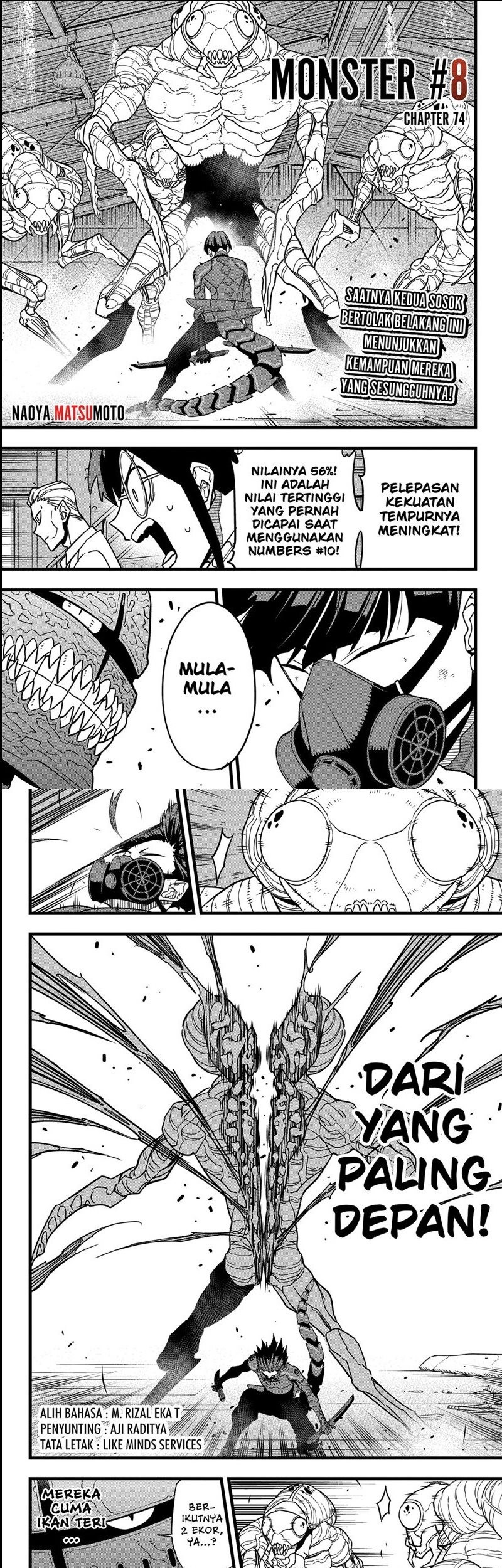 Baca Komik 8Kaijuu Chapter 74 Gambar 1