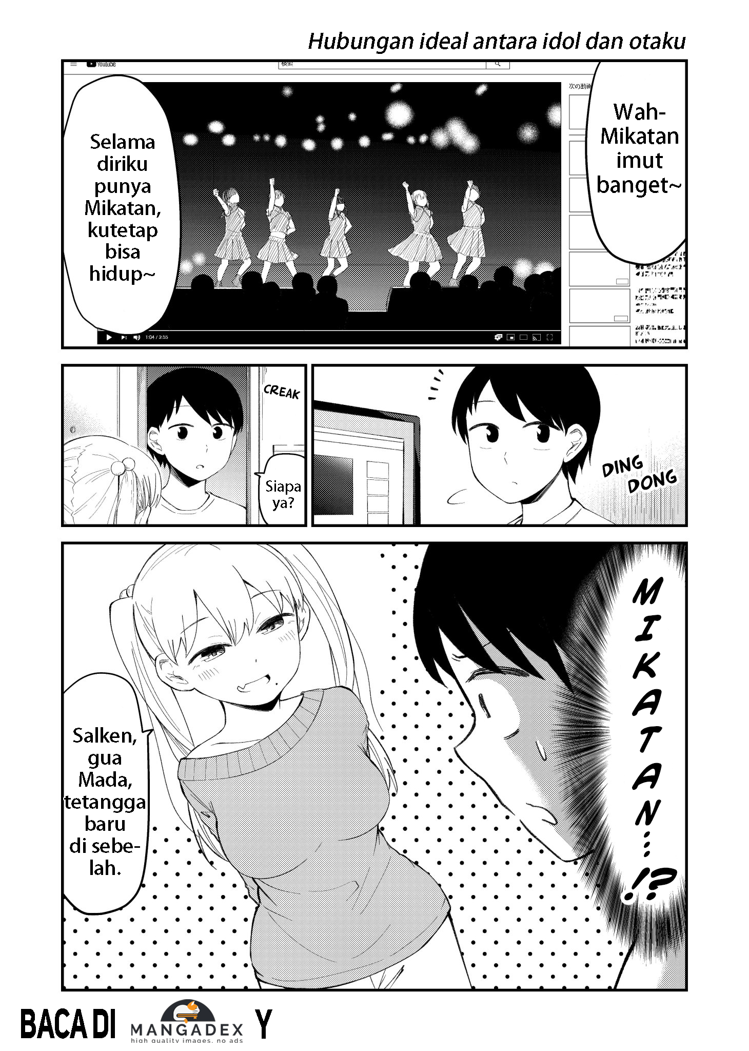 Baca Komik Idol to Otaku no Risou no Kankei Chapter 1 Gambar 1