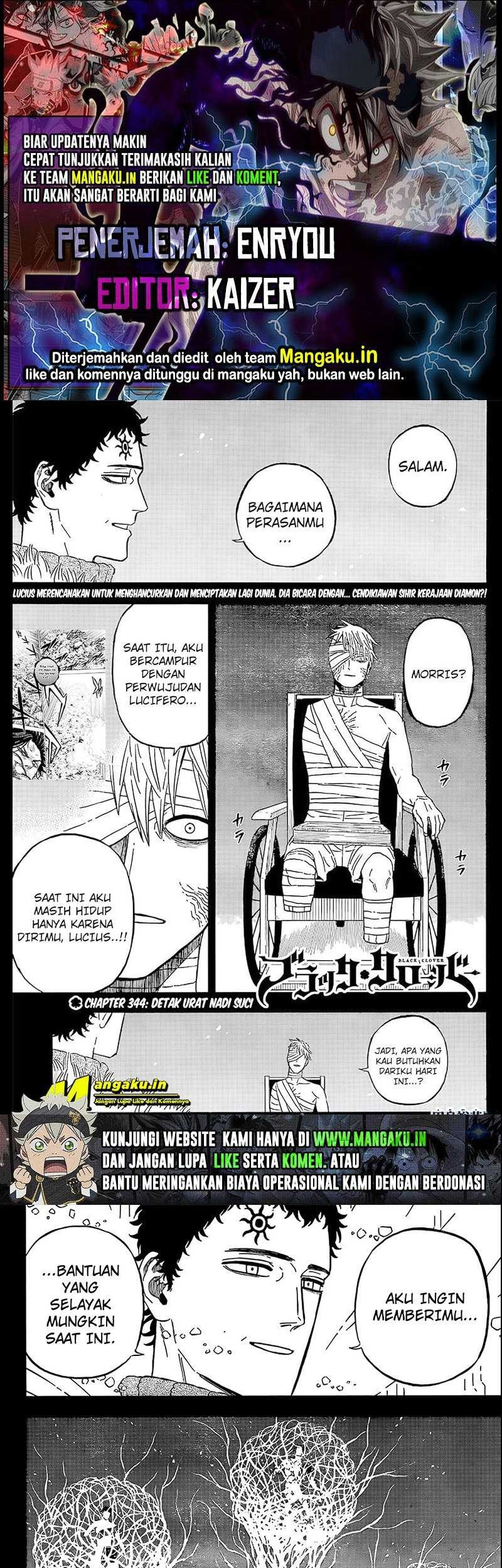 Baca Komik Black Clover Chapter 344 Gambar 1