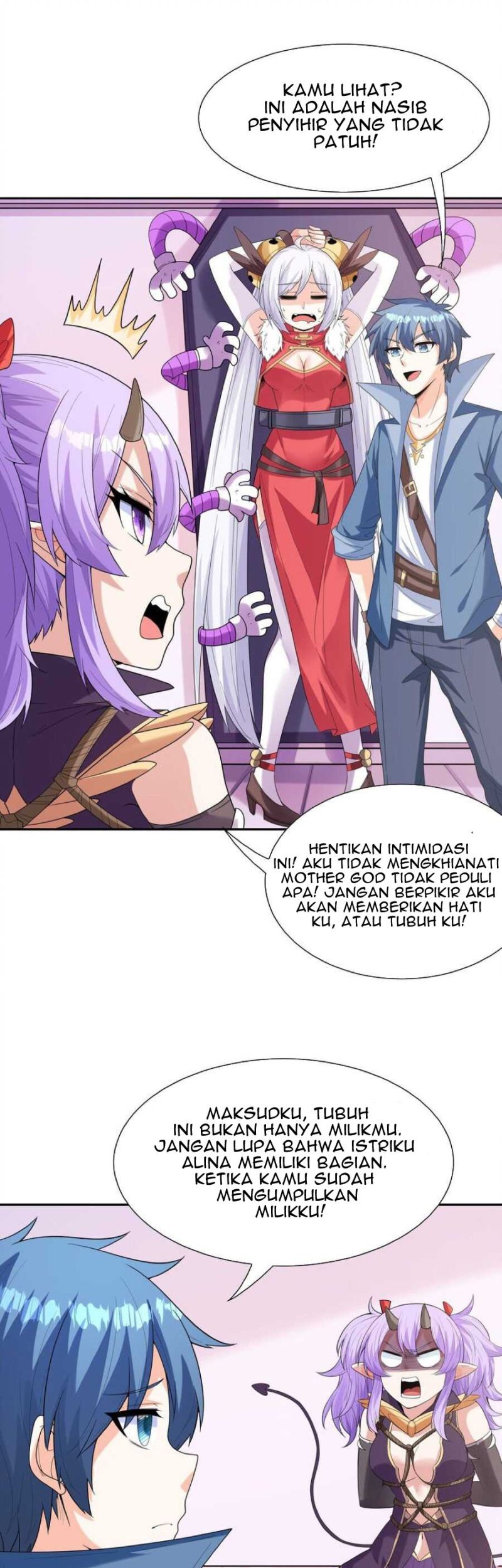 My Harem Is Entirely Female Demon Villains Chapter 47 Gambar 41