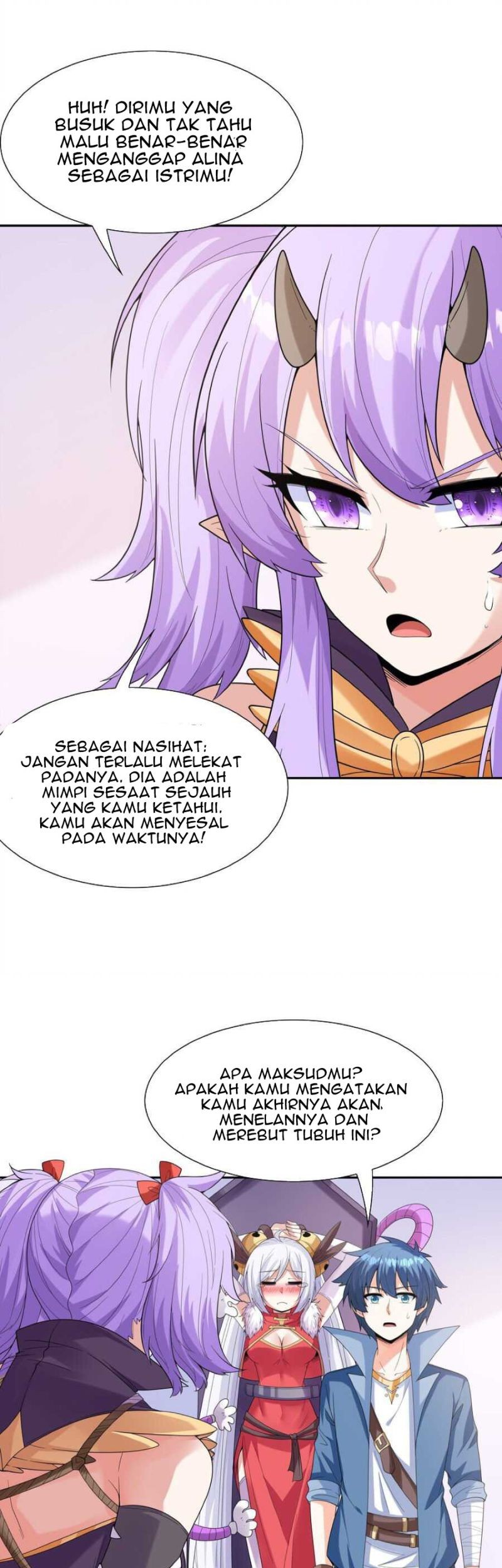 My Harem Is Entirely Female Demon Villains Chapter 47 Gambar 43