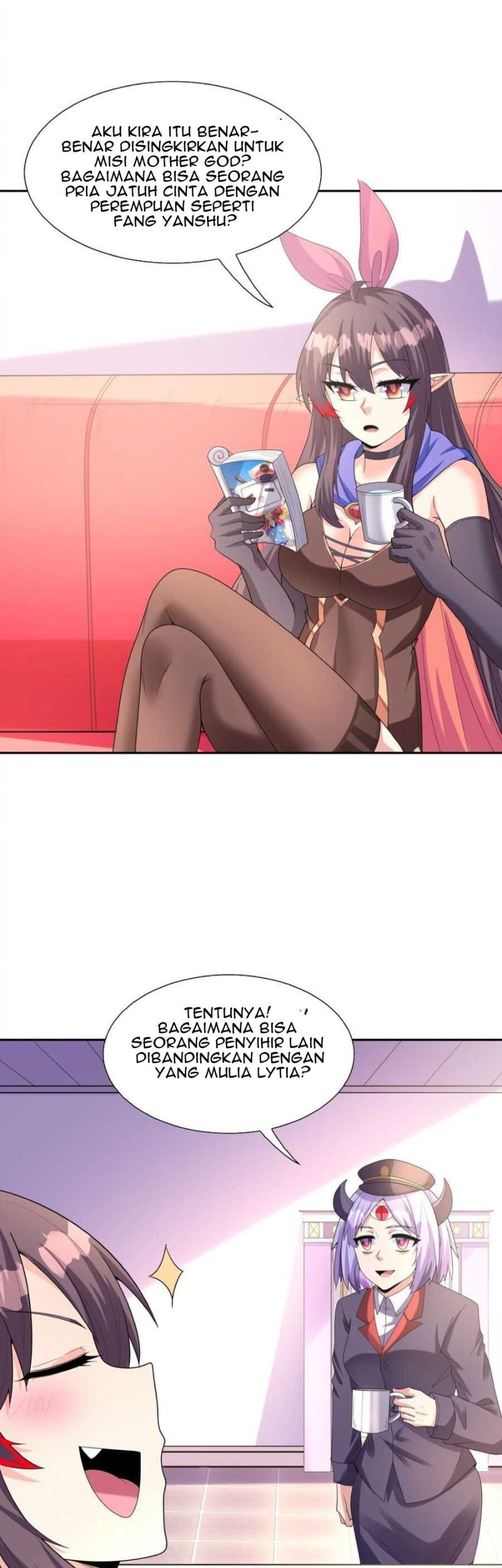 My Harem Is Entirely Female Demon Villains Chapter 47 Gambar 53