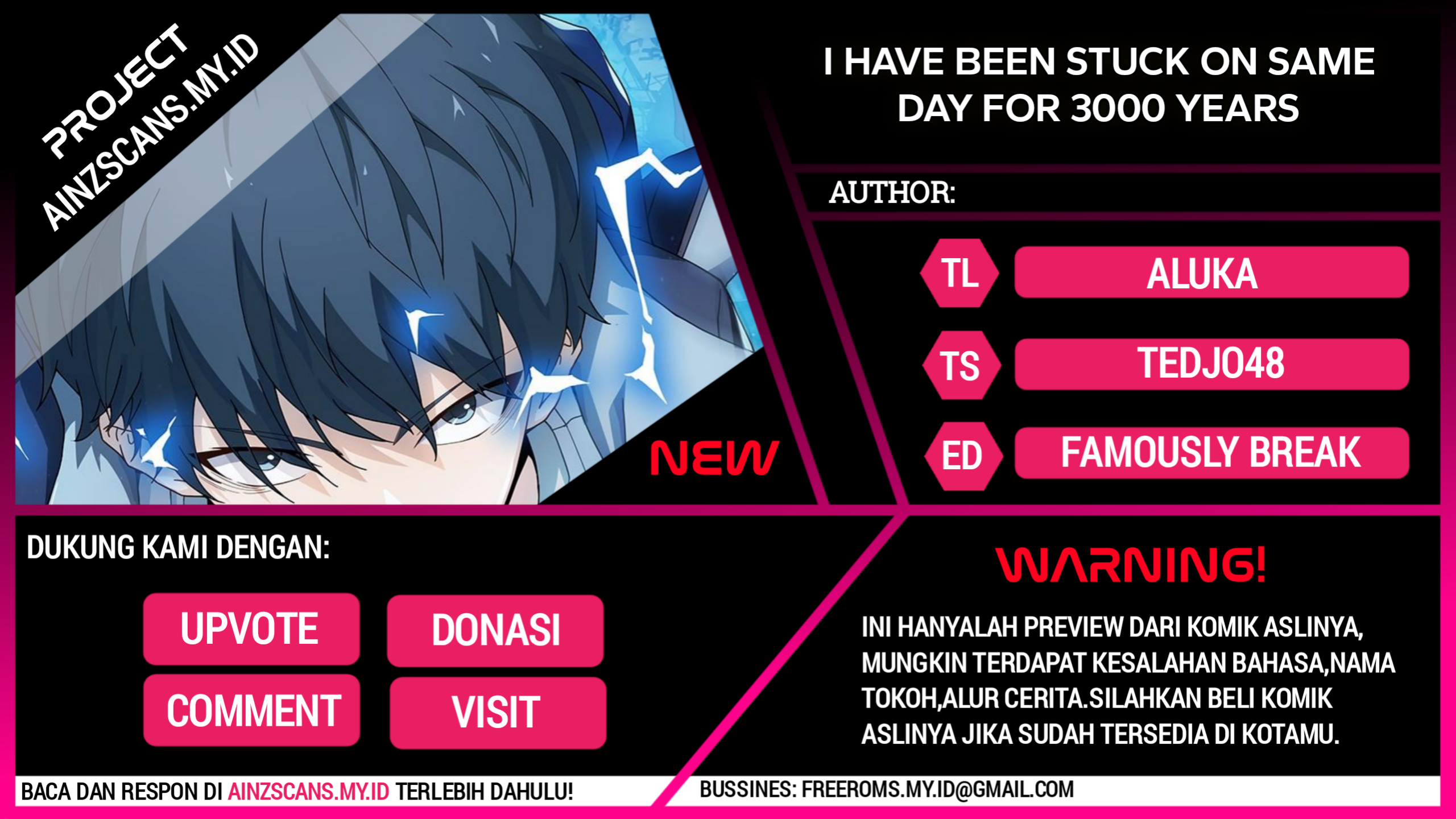 Baca Komik I Have Been Stuck on the Same Day for 3000 Years Chapter 34 Gambar 1