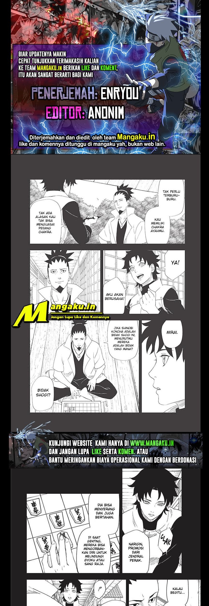 Baca Komik Naruto: Konoha’s Story—The Steam Ninja Scrolls Chapter 02.2 Gambar 1