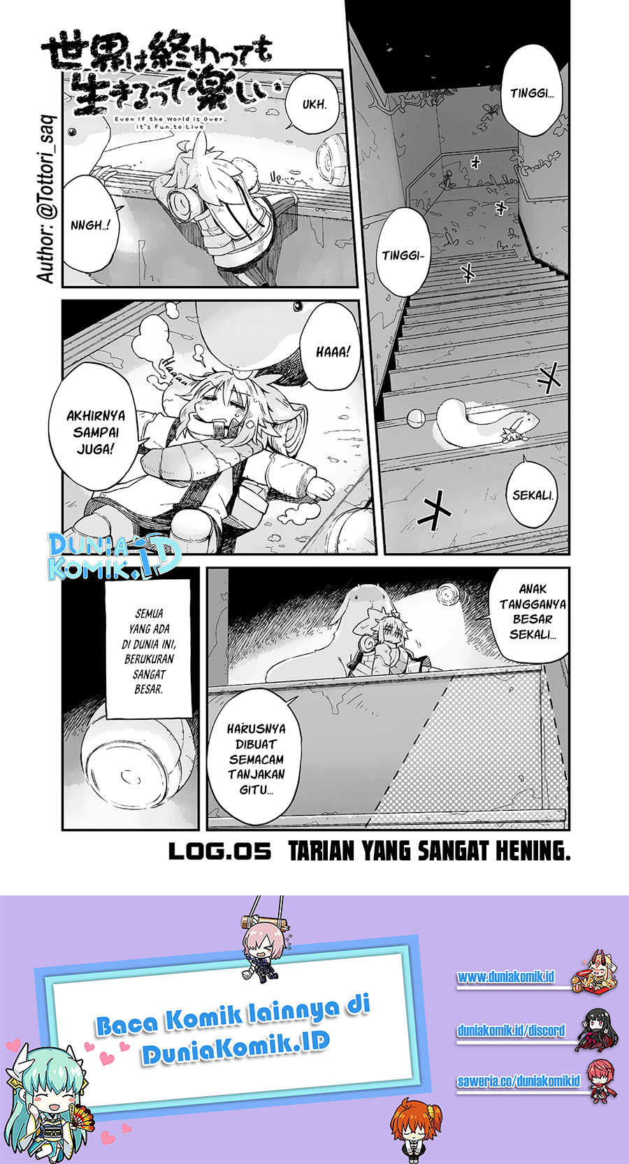 Baca  Sekai wa Owattemo Ikirutte Tanoshii Chapter 05 Gambar 2