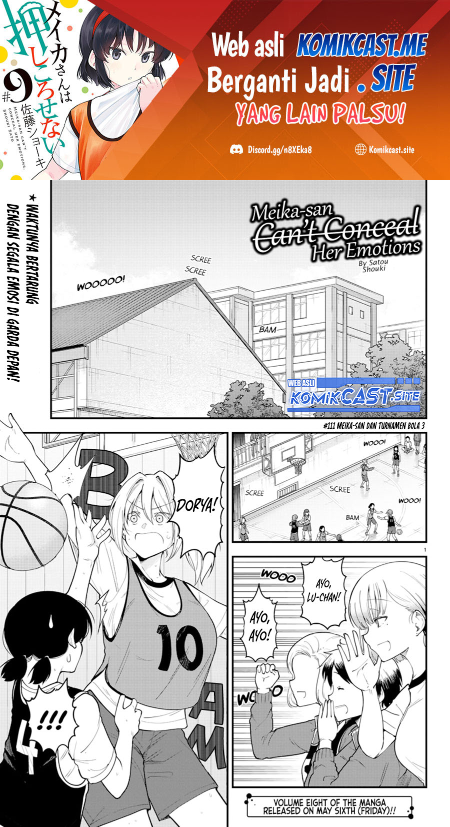 Baca Meika-san Can’t Conceal Her Emotions Chapter 111 Gambar 2