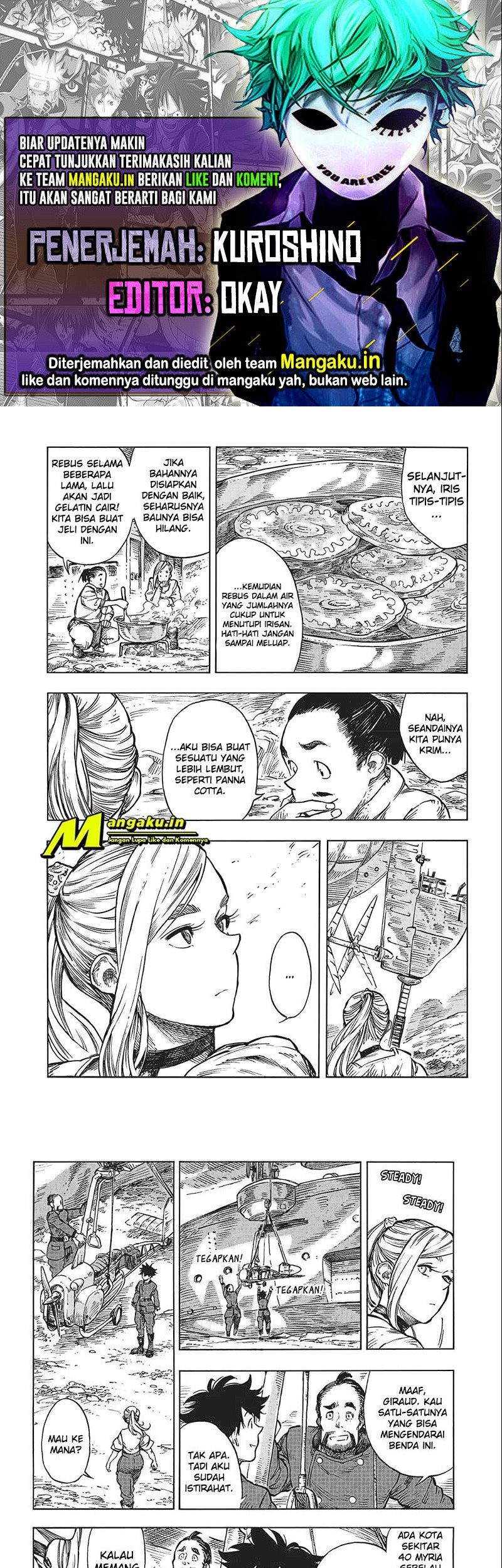 Baca Komik Kuutei Dragons Chapter 18.2 Gambar 1