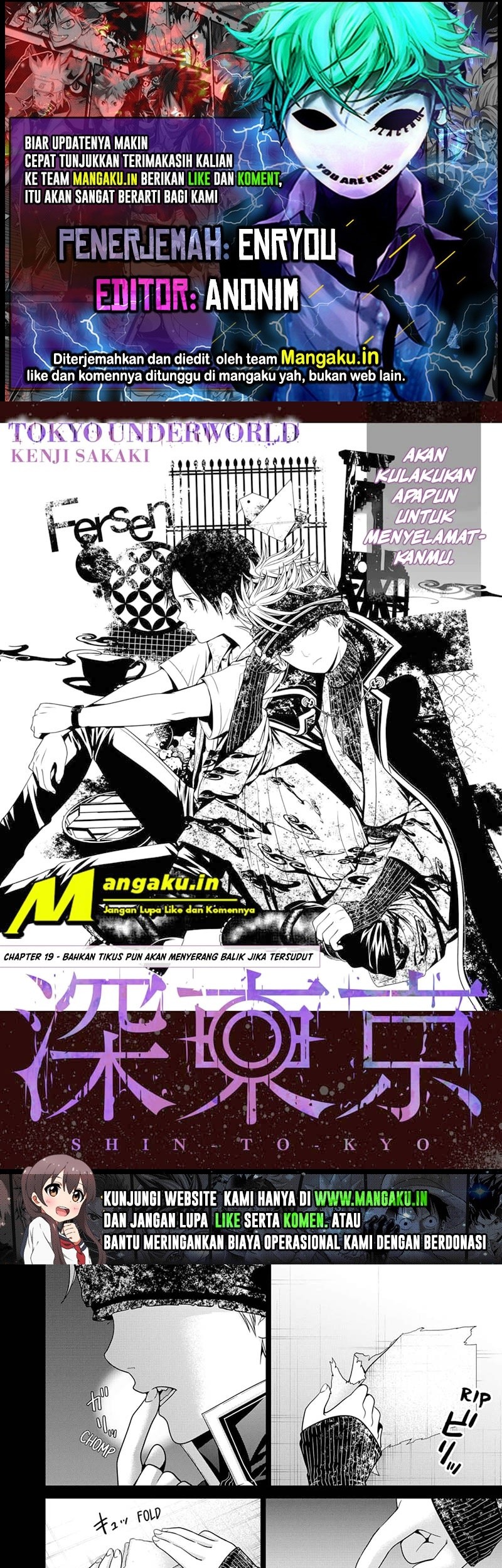 Baca Komik Tokyo Underworld Chapter 19 Gambar 1
