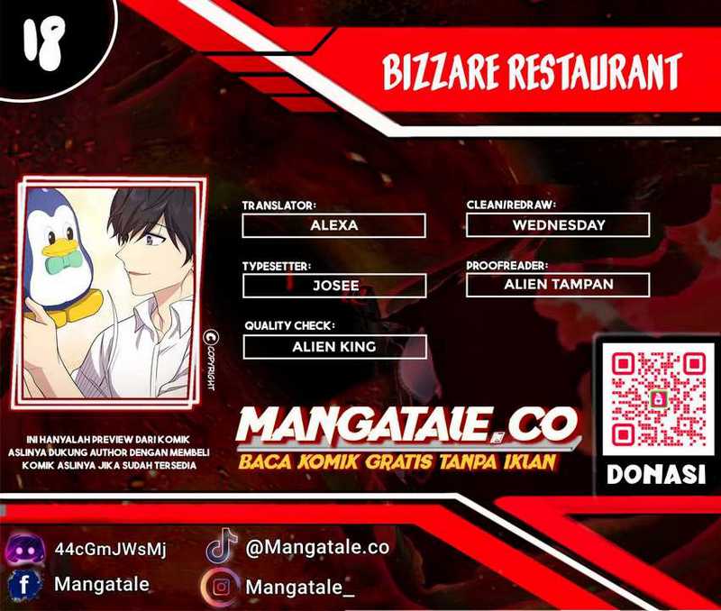 Baca Komik Bizarre Restaurant Chapter 18 Gambar 1