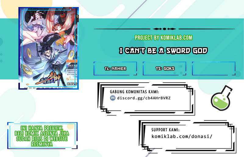Baca Komik I Can’t Be a Sword God Chapter 06 Gambar 1