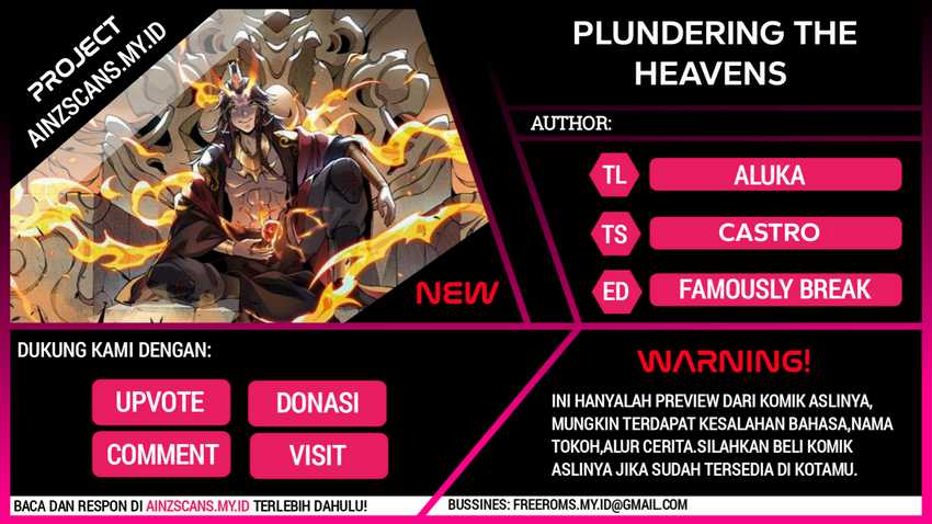 Baca Komik Plundering The Heavens Chapter 17 Gambar 1