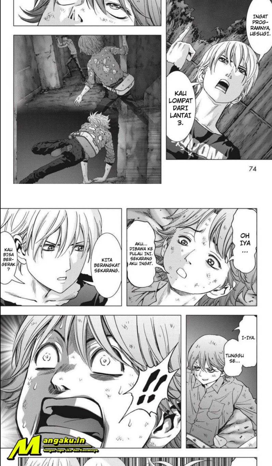 Btooom! Chapter 111.1 Gambar 17