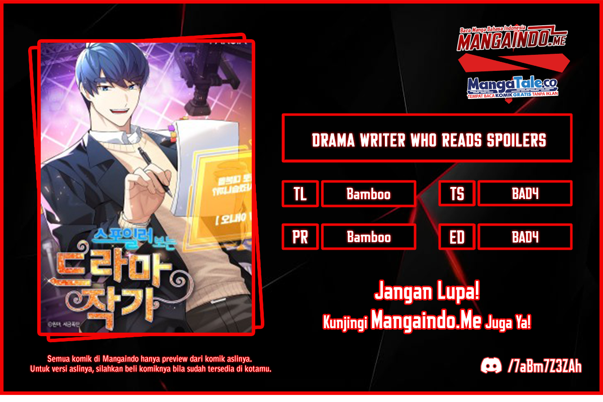 Drama Writer Who Reads Spoilers Chapter 02 1