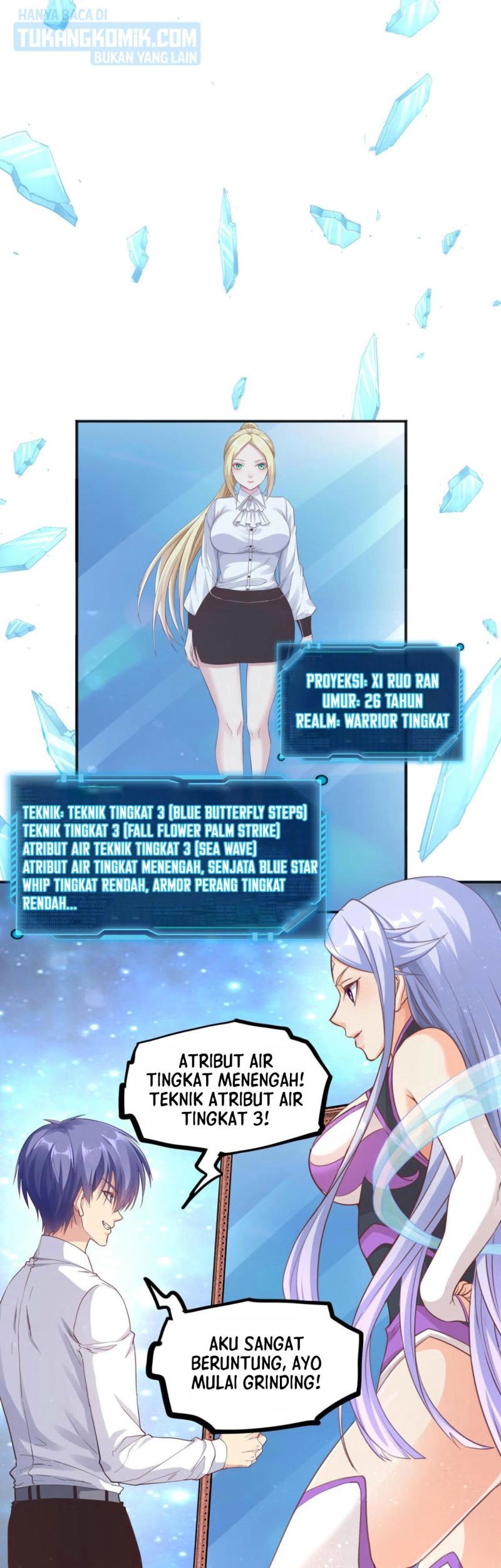 I Grinding Levels Inside The Mirror Chapter 27 Gambar 27
