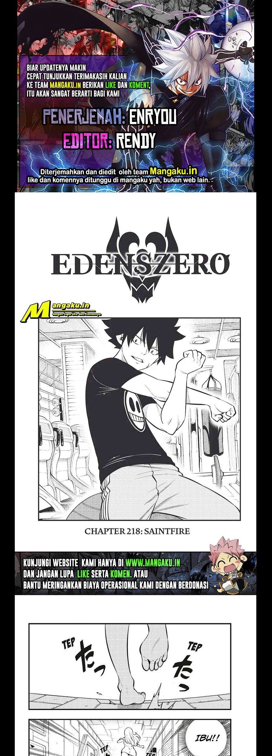 Baca Komik Eden's Zero Chapter 218 Gambar 1